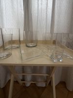 Versch. Glasbehälter / Vasen 