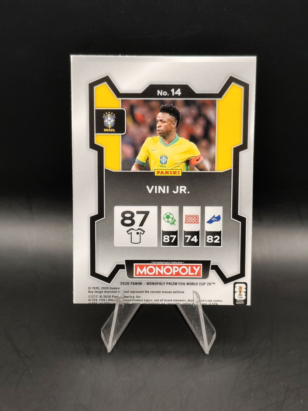 Panini Carte collezionabili: Vini Jr. - Panini Prizm Monopoly - MISCUT – Usato da Ostermundigen venduto da DaCards 1