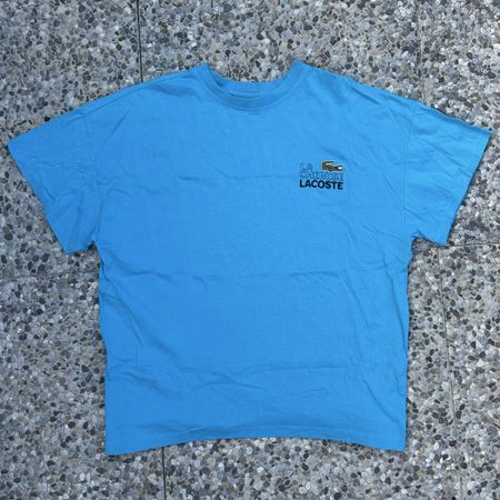 Vintage Lacoste blue t shirt 
