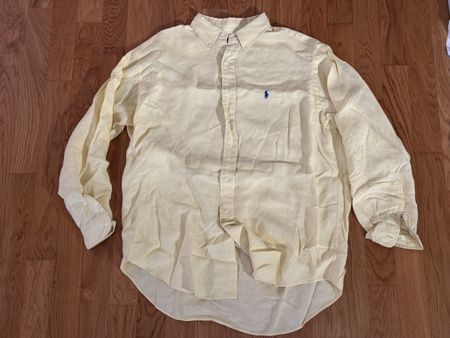 Ralph Lauren Blake Hemd Linen Gr. L