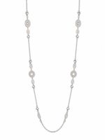 Handgefertigte Kette von Leetal Kalmanson silber Swarovski