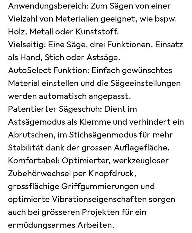 Seghe: Ast- und Stichsäge  – Usato da Sempach venduto da Seepferdli40 1