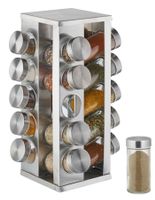 Gewürzkarussell eckig mit 20 Gläsern