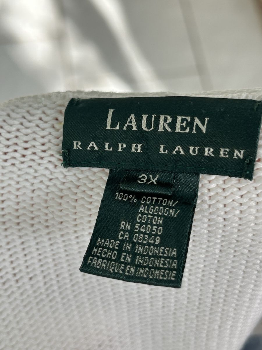 Ralph Lauren Maglioni & Felpe: Pullover Lauren Ralph Lauren gestreift Grösse 3X blau – Nuovo (secondo la descrizione) da Saland venduto da ele_vc96 4