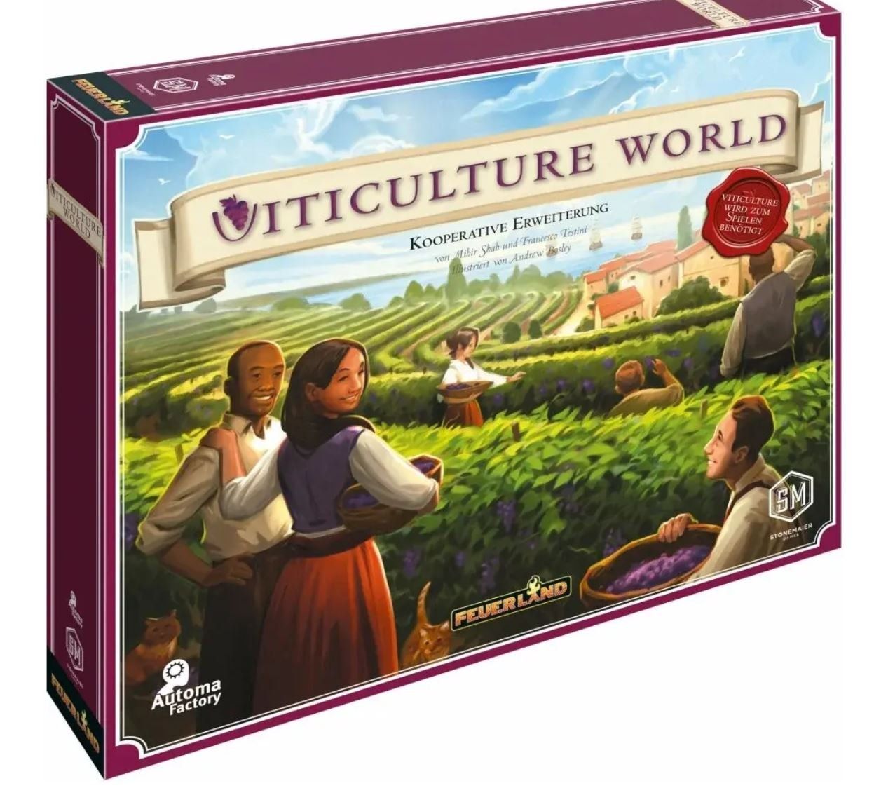 Jeux: Viticulture World Erweiterung – D'occasion à zürich par Marc70