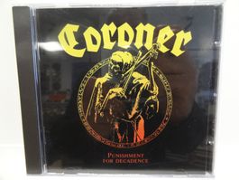 Coroner - Punishment For Decadence - CD - Thrash Metal💥