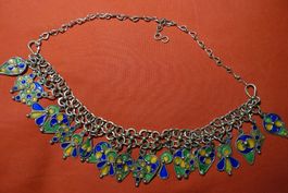 Kabyl Schmuck, Halskette Silber, Handarbeit