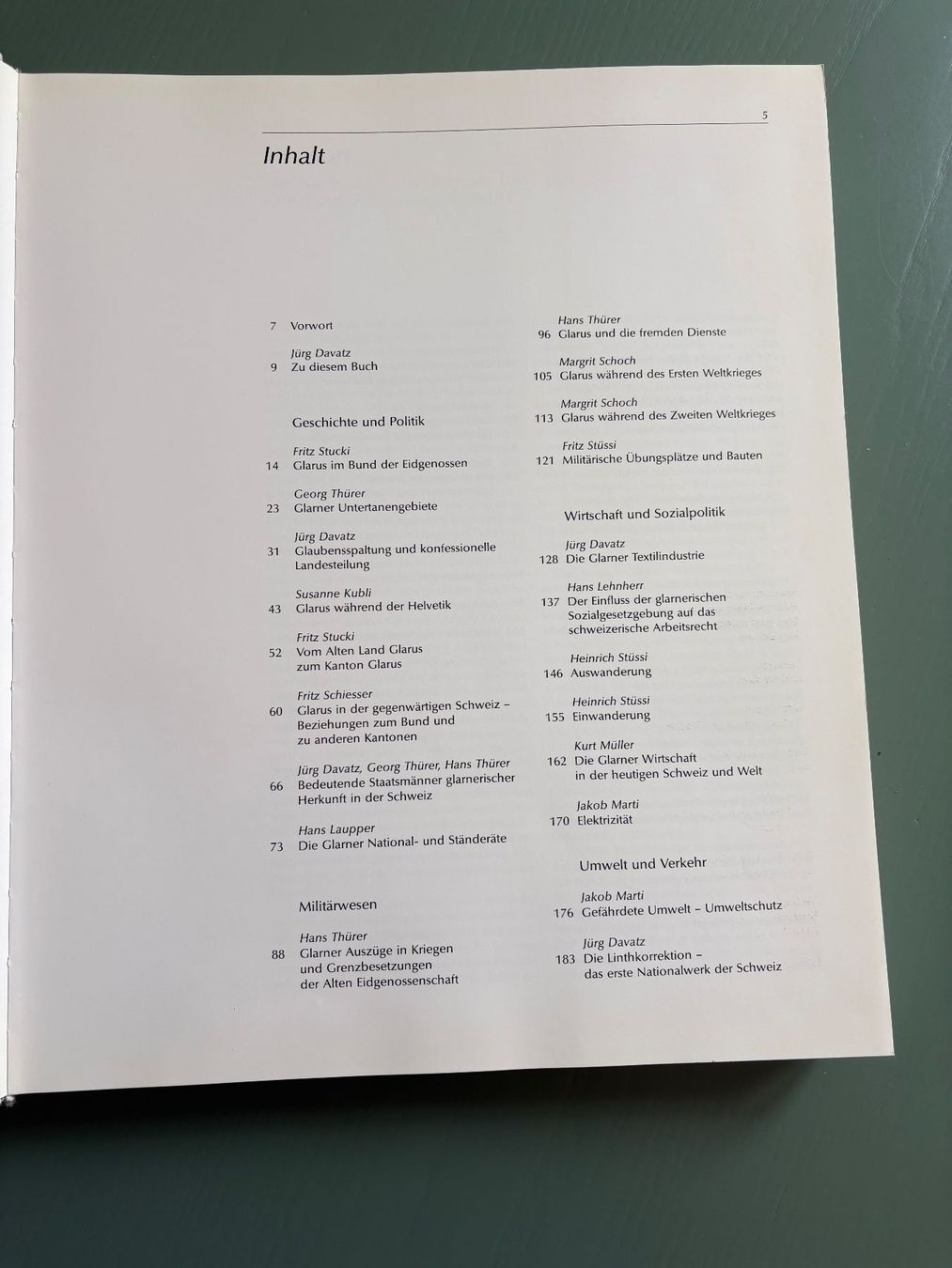 Libri: Glarus und die Schweiz – Usato da Zürich venduto da jimmy_12 3