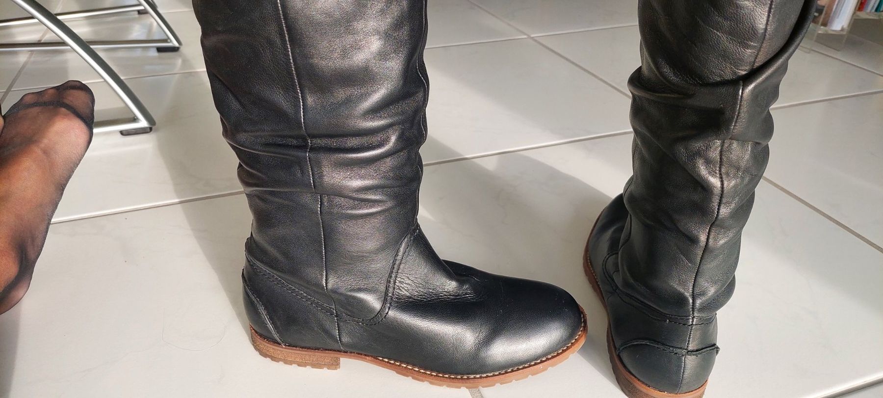 Scarpe da donna: Damen-Lederstiefel NEU – Nuovo e nell'imballaggio originale da RAMLINSBURG venduto da AUDITT1999 3