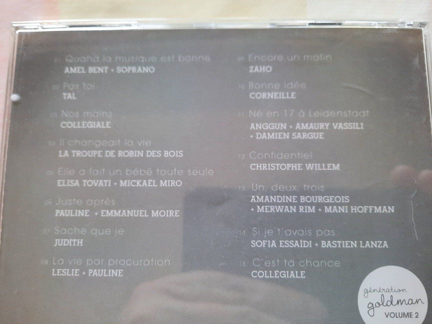 CD: CD Génération Goldman volume 2 – Usato da Pully venduto da bro_n52j 2