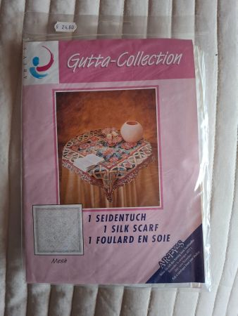 Seidenschal Foulard Seiden-Malerei 110x110cm Gutta Collectio