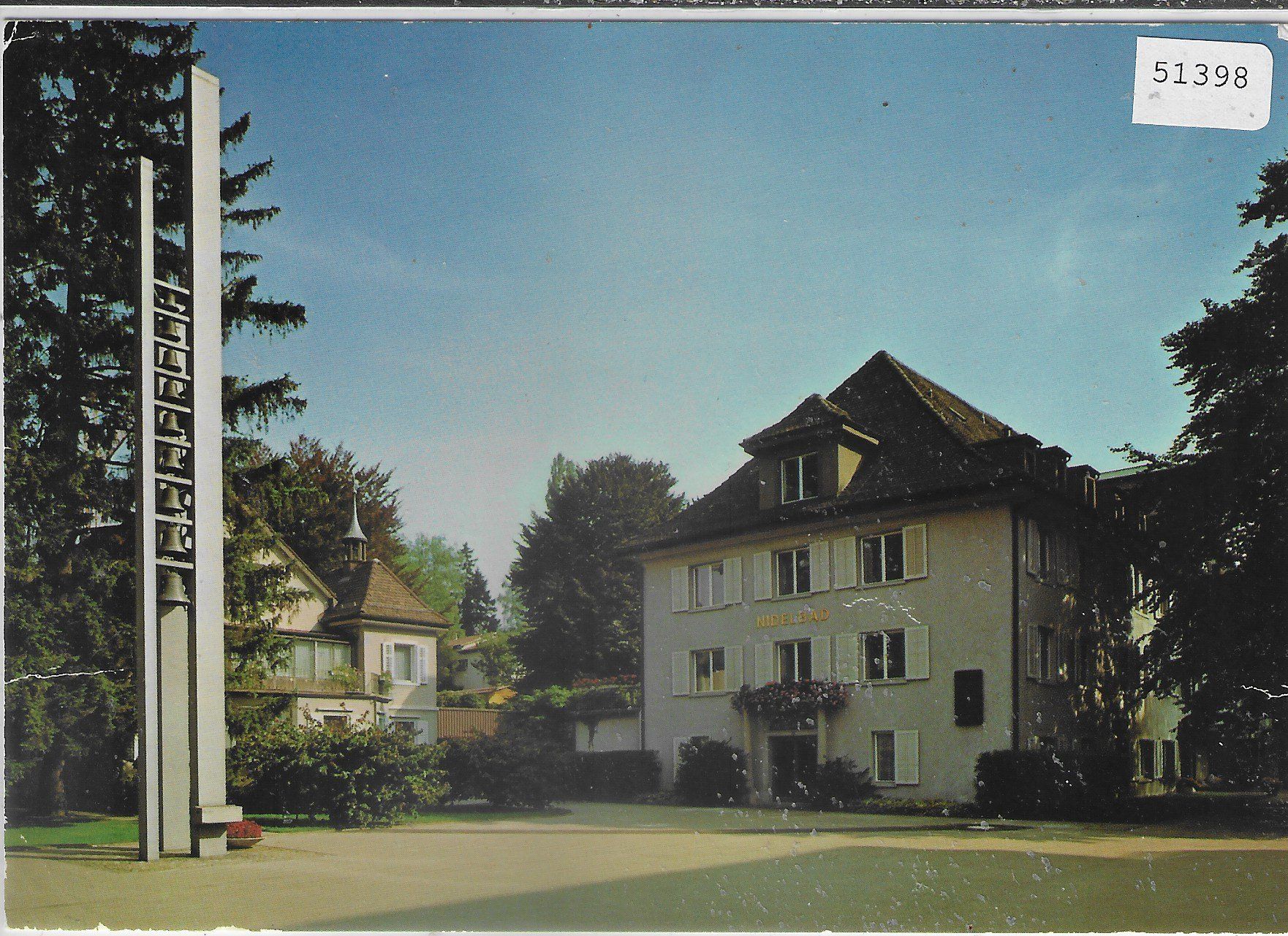 Cartoline postali: Krankenhaus Nidelbad - Rüschlikon – Usato da Ettingen venduto da Kartenplanet