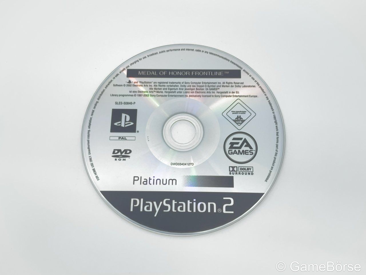 Sony Spiele: PS2 Medal of Honor Frontline – Gebraucht aus Stettfurt von GameBoerse 2