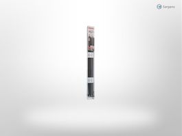 GARDINIA Plissée 40 x 130 cm, Schwarz