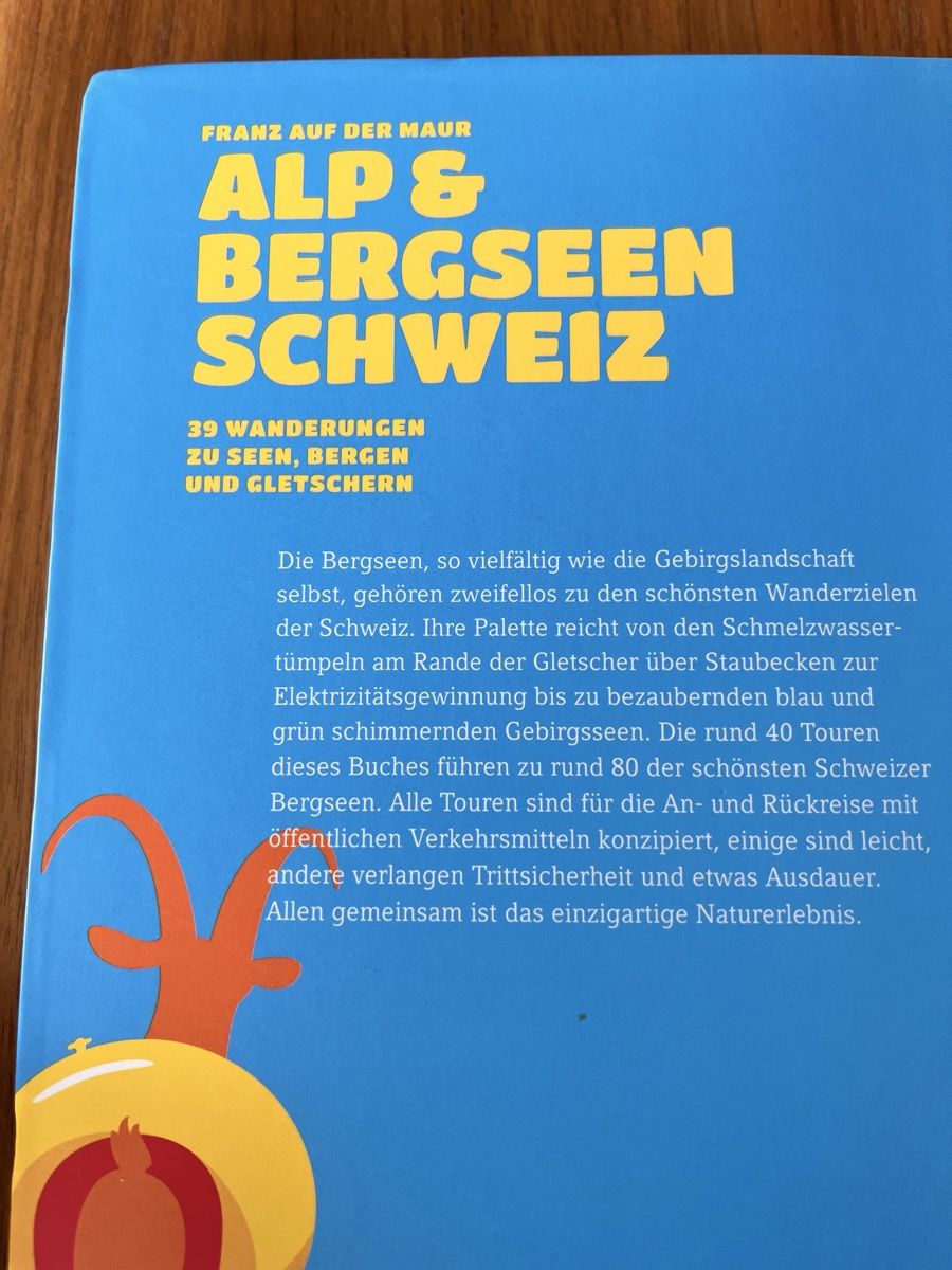 Bücher: Buch Alpen & Bergseen der Schweiz – Neu (gemäss Beschreibung) aus Eschlikon TG von Wildlifetom 1