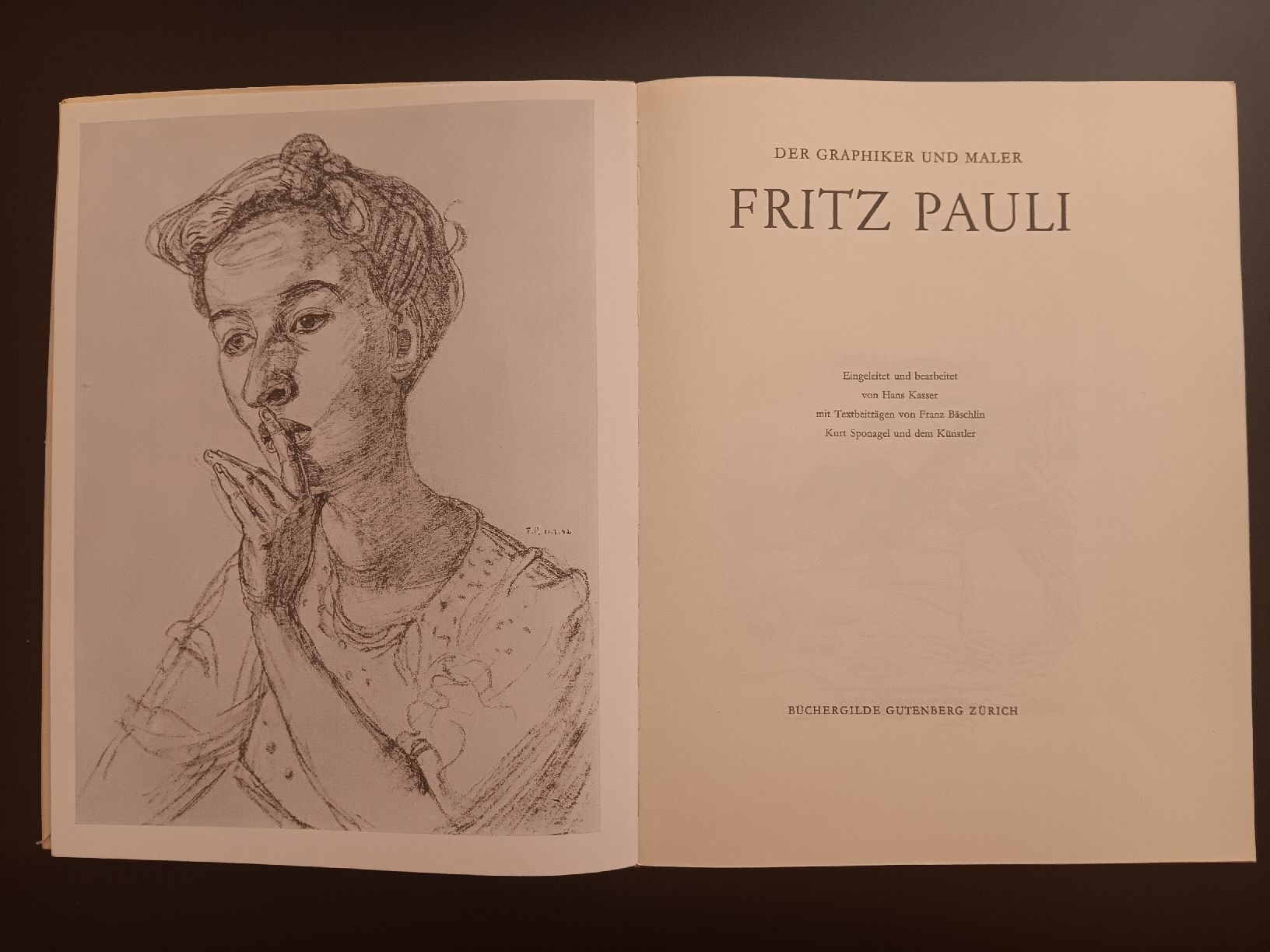 Libri: Der Graphiker und Maler Fritz Pauli – Nuovo (secondo la descrizione) da Lausanne venduto da Grabock 1