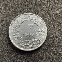 1 Franken Silber 1909 - Erhaltung