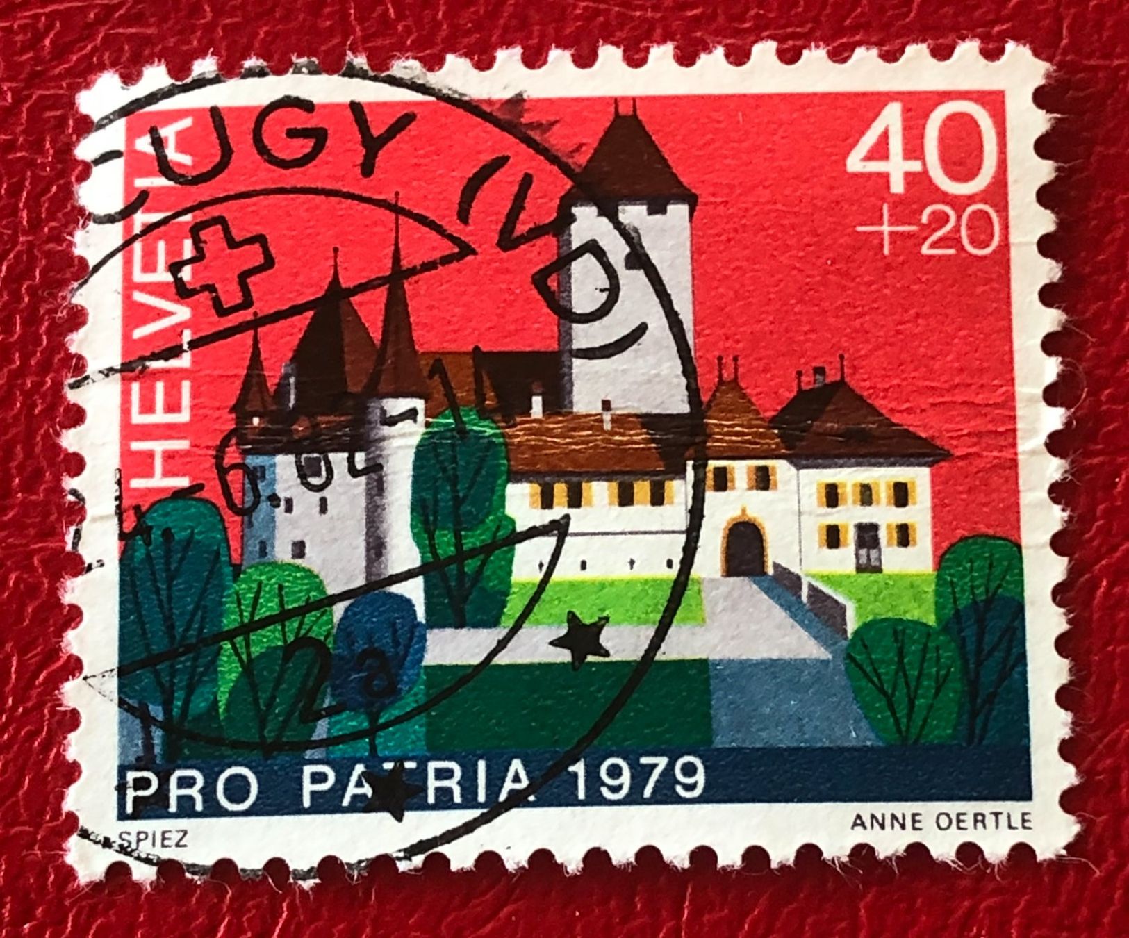 Tutti i francobolli: PRO PATRIA GESTEMPELT  ﻿  – Usato da Aarau venduto da Billa007
