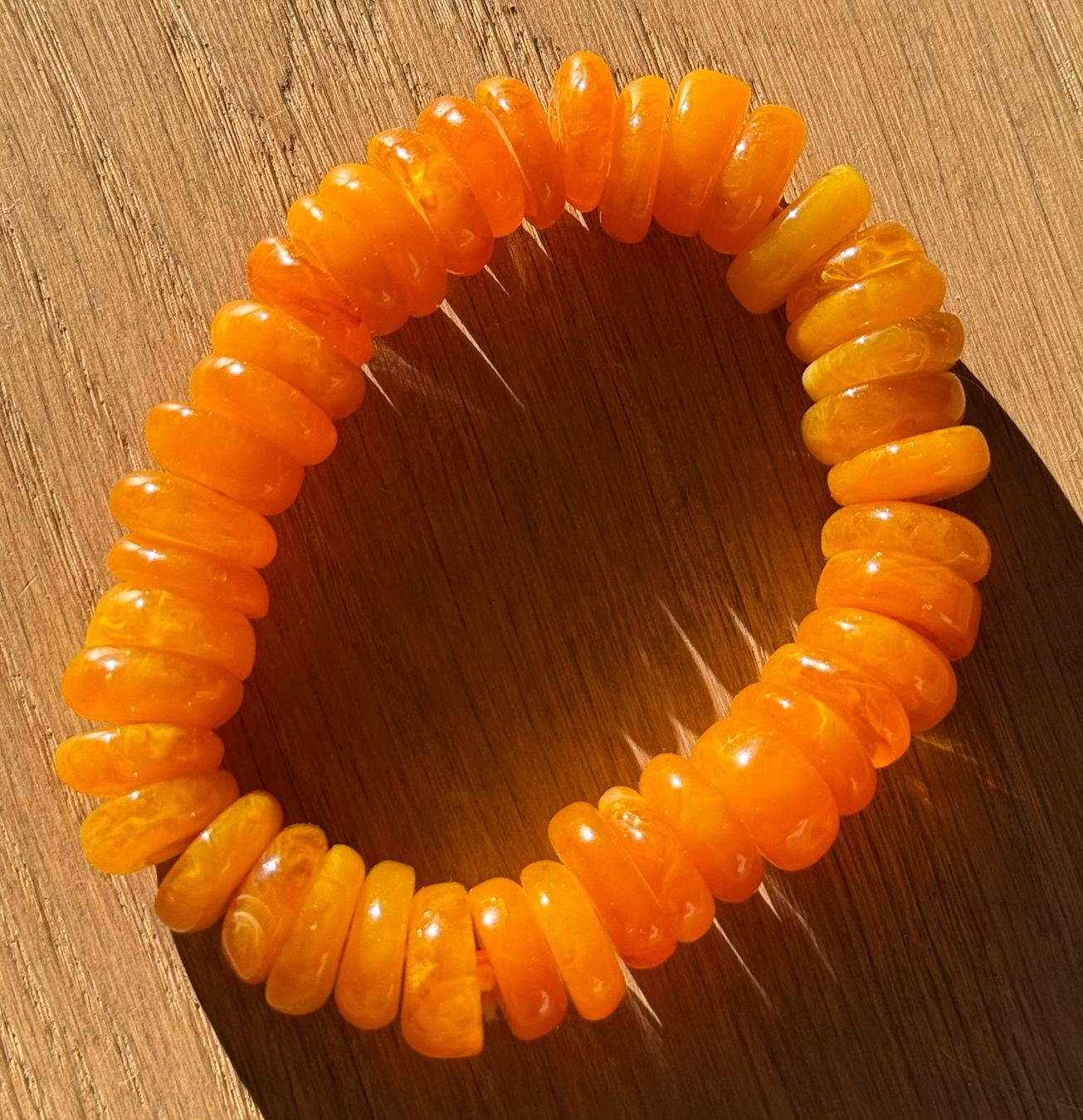 Bracciali & Braccialetti: Bracelet vintage en ambre véritable – Usato da Denges venduto da peumens 2
