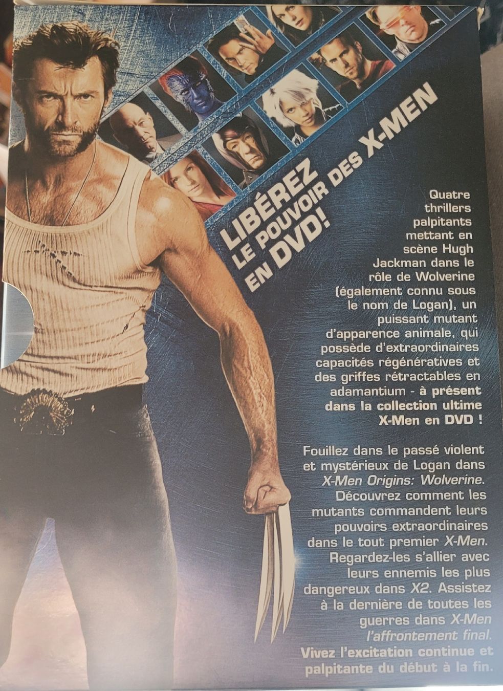 Tous les DVDs: X-MEN QUADRILOGIE – Neuf (Voir description) à Crésuz par myosotis65 2