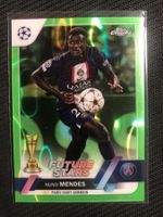 Topps Chrome Nuno Mendes Psg green lava