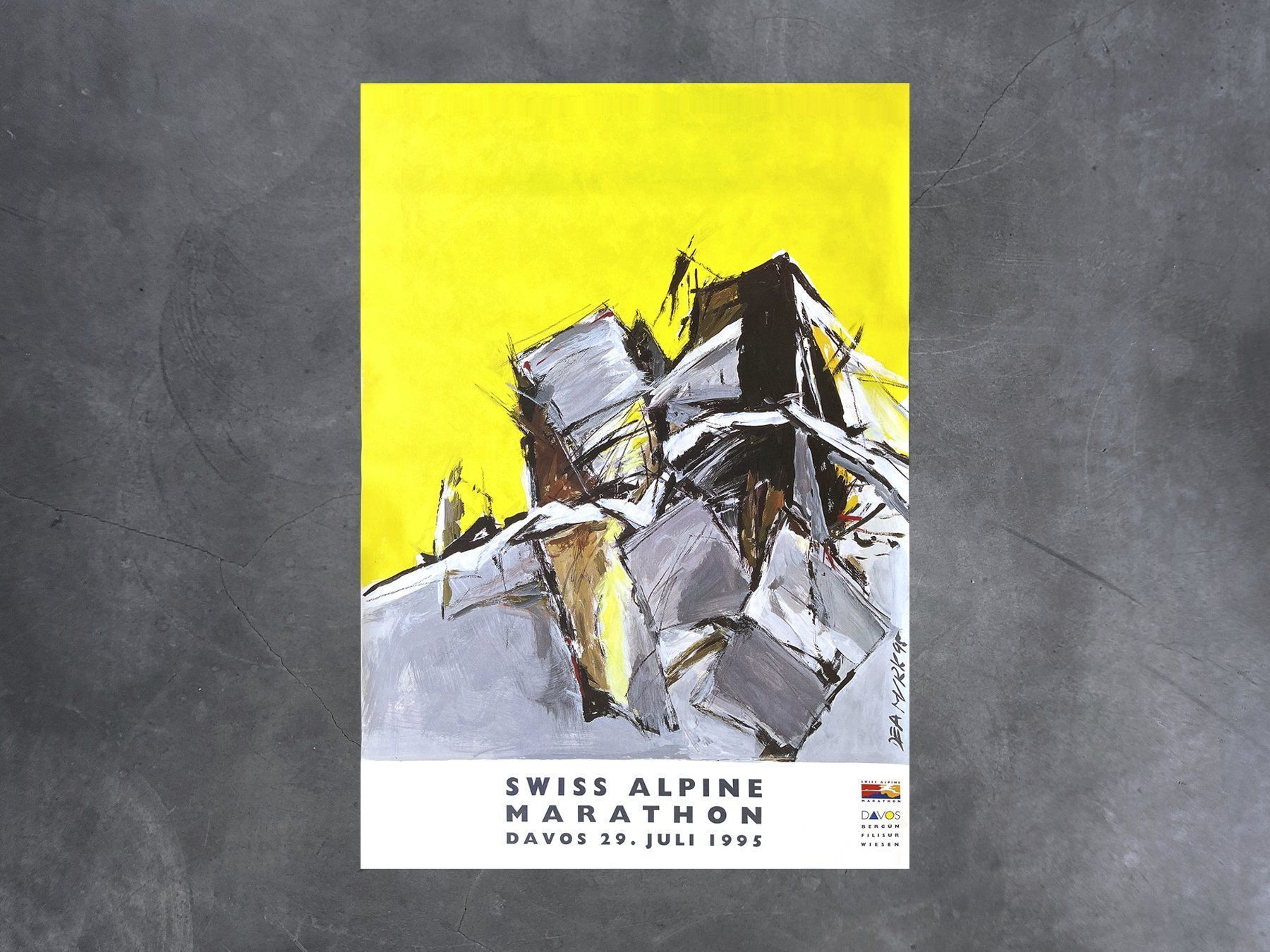 Foto & Immagini: Swiss Alpine Marathon Davos, Kunstplakat – Nuovo (secondo la descrizione) da Chur venduto da design-of-time