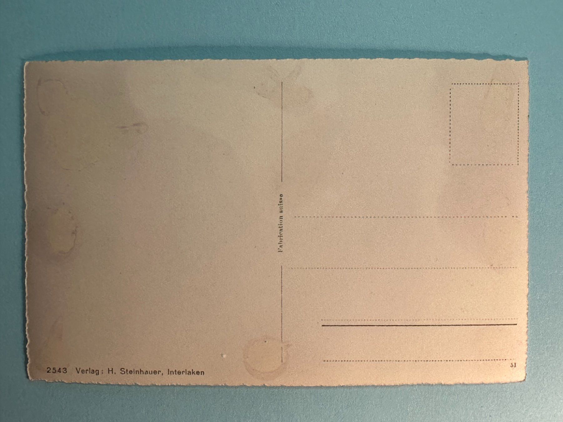 Cartes postales: Interlaken – D'occasion à Steg VS par danwer74 1