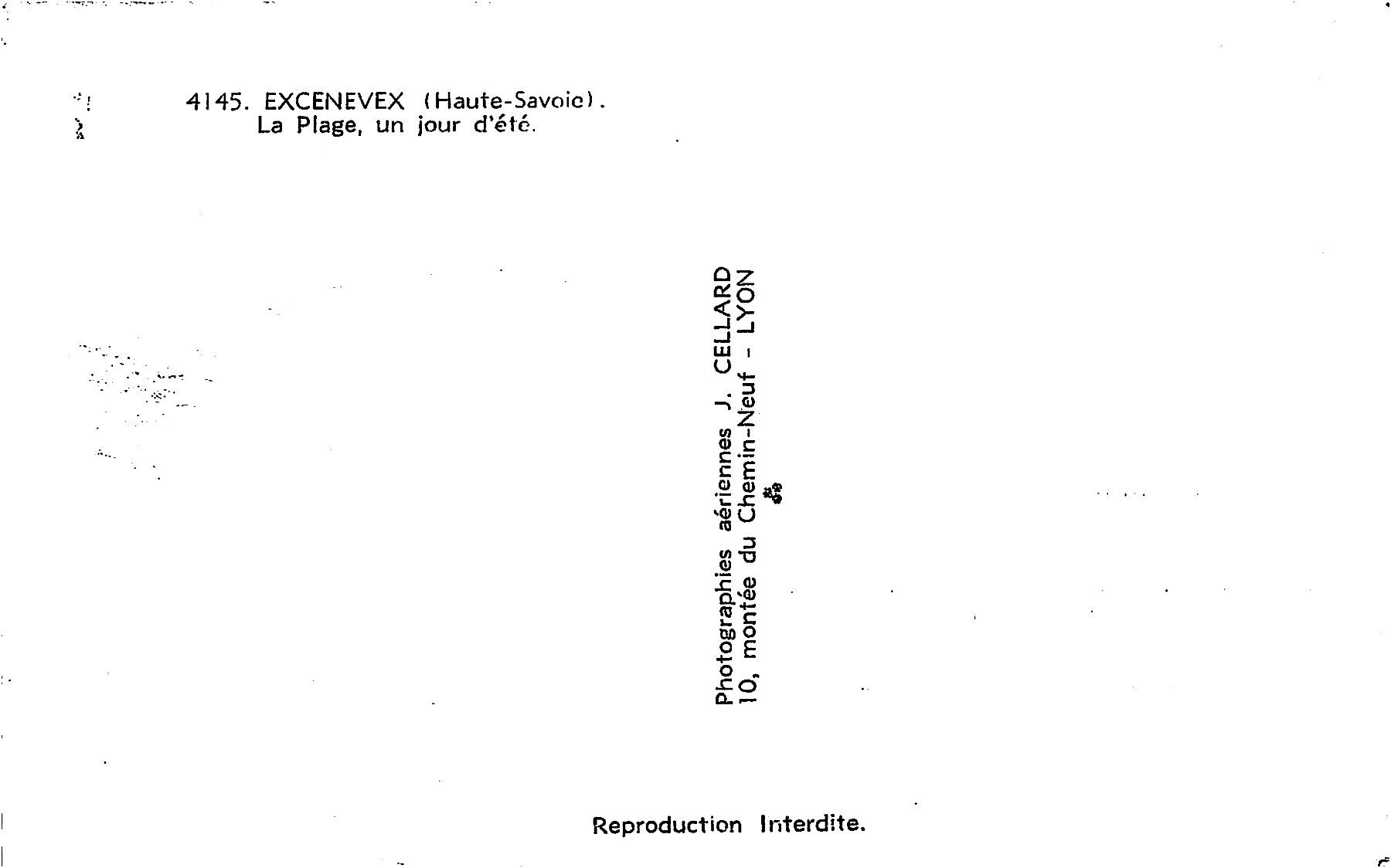 Ansichtskarten: 2x Excenevex – Gebraucht aus Ottikon b.Kemptth. von Neptun1974 3