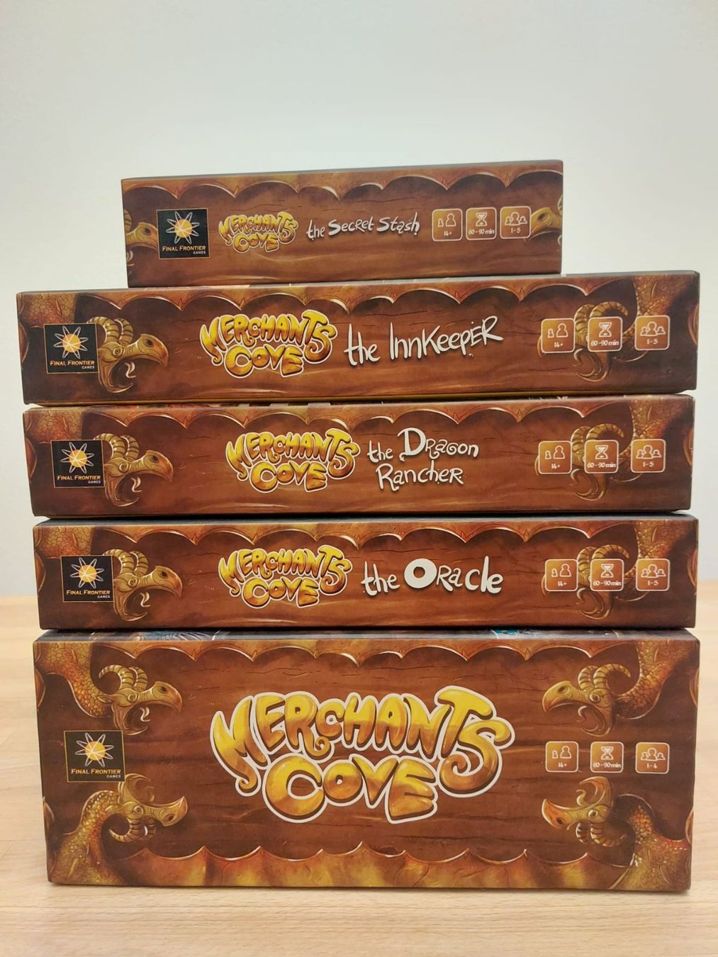 Spiele: MERCHANTS COVE  + 4 Erweiterungen – Gebraucht aus Luzern von Blue-Moon 1