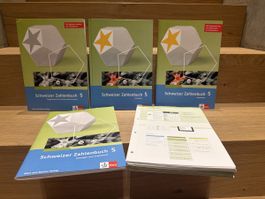 Vollständiges Mathematik Lehrmittel Schweizer Zahlenbuch 5