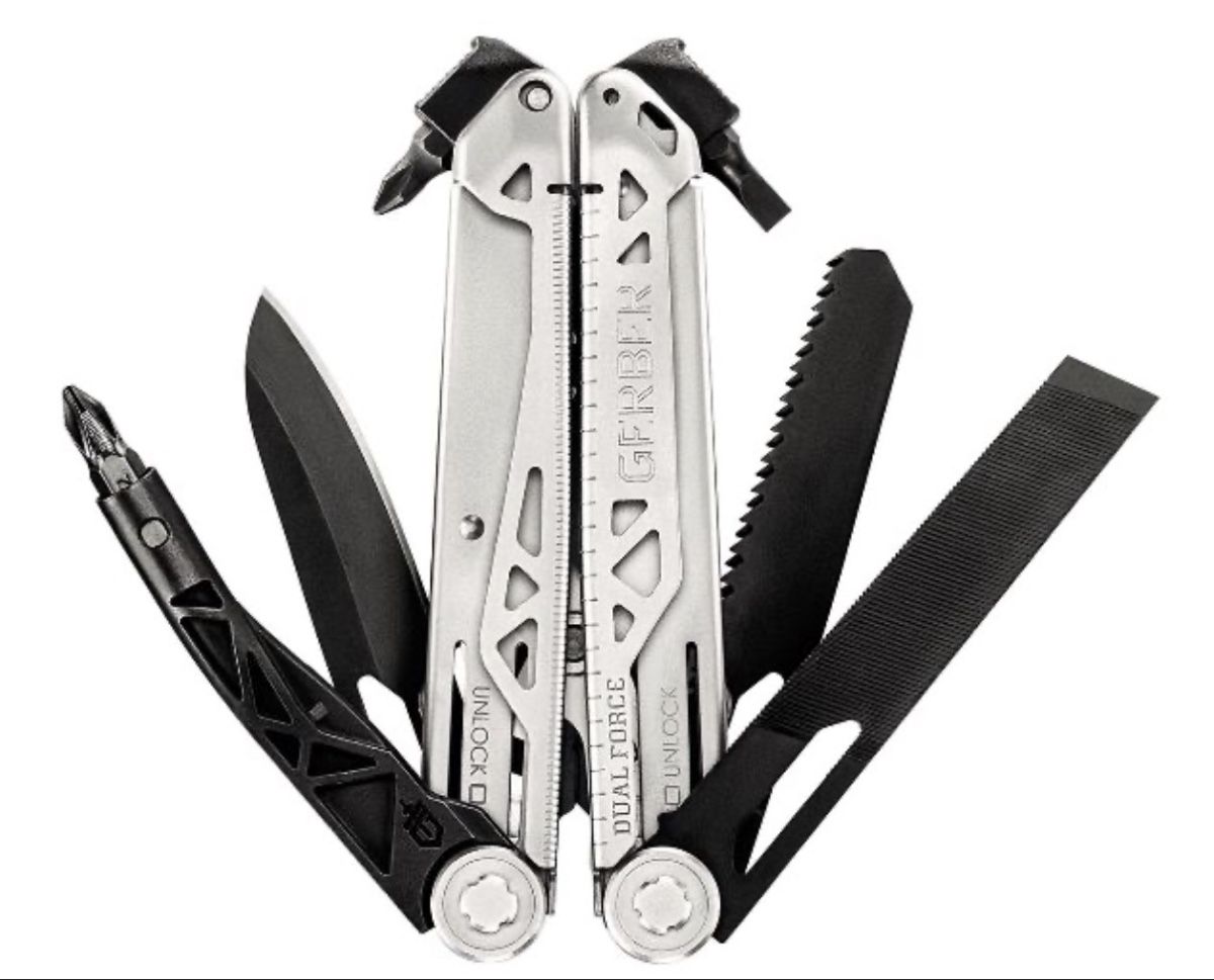 Gerber Tutti gli attrezzi: Gerber Dual-Force Multi-Tool mit Etui neu in OVP – Nuovo e nell'imballaggio originale da Kriessern venduto da Hcdfreak 4