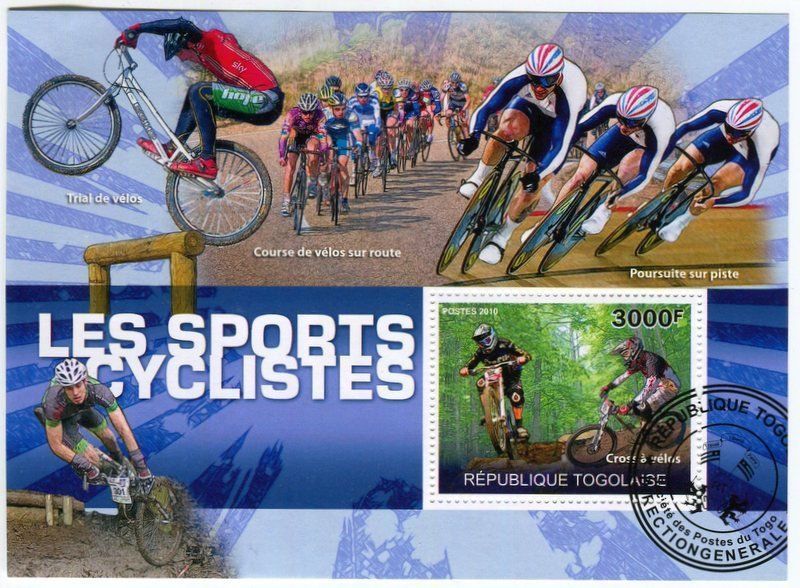 Tous les timbres: Block "Radsport". Togo – Neuf avec emballage d'origine à Basel par Butsch5