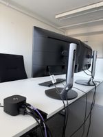 Komplettes PC-Arbeitsplatz-Set – Monitor, Dockingstation, Ta
