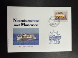 Schweizer Schiffspost MS Ville d'Estavayer 2005