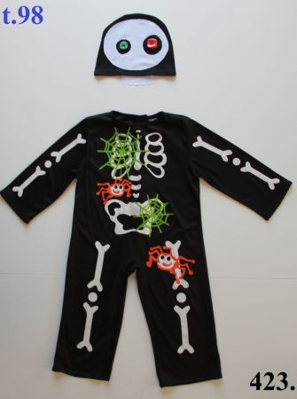 Costume squelette / Skelett t. 98