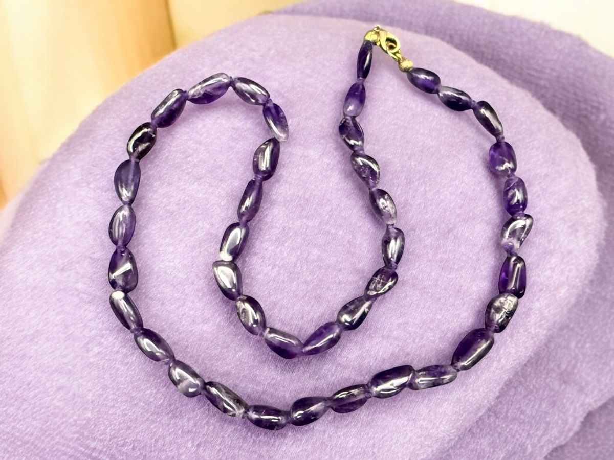 Catenine: Authentische Amethyst-Halskette – Usato da Lamone venduto da LaCantinaMagica 2