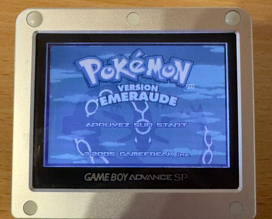 Pokemon emeraude - jeu game boy advance gba - Jeux vidéo