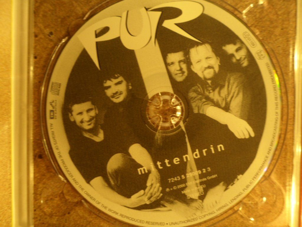 CD: PUR   Mittendrin – Usato da Langnau i. E. venduto da mar_hw58 1