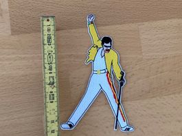 Freddie Mercury Patch Sticker Aufnäher Rock Band
