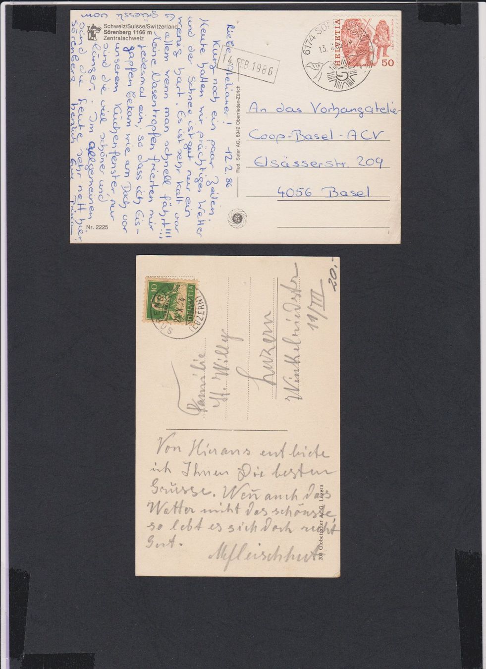 Cartes postales: Sörenberg LU   -   14 alte Ansichtskarten – D'occasion à Vitznau par Ropaku 7