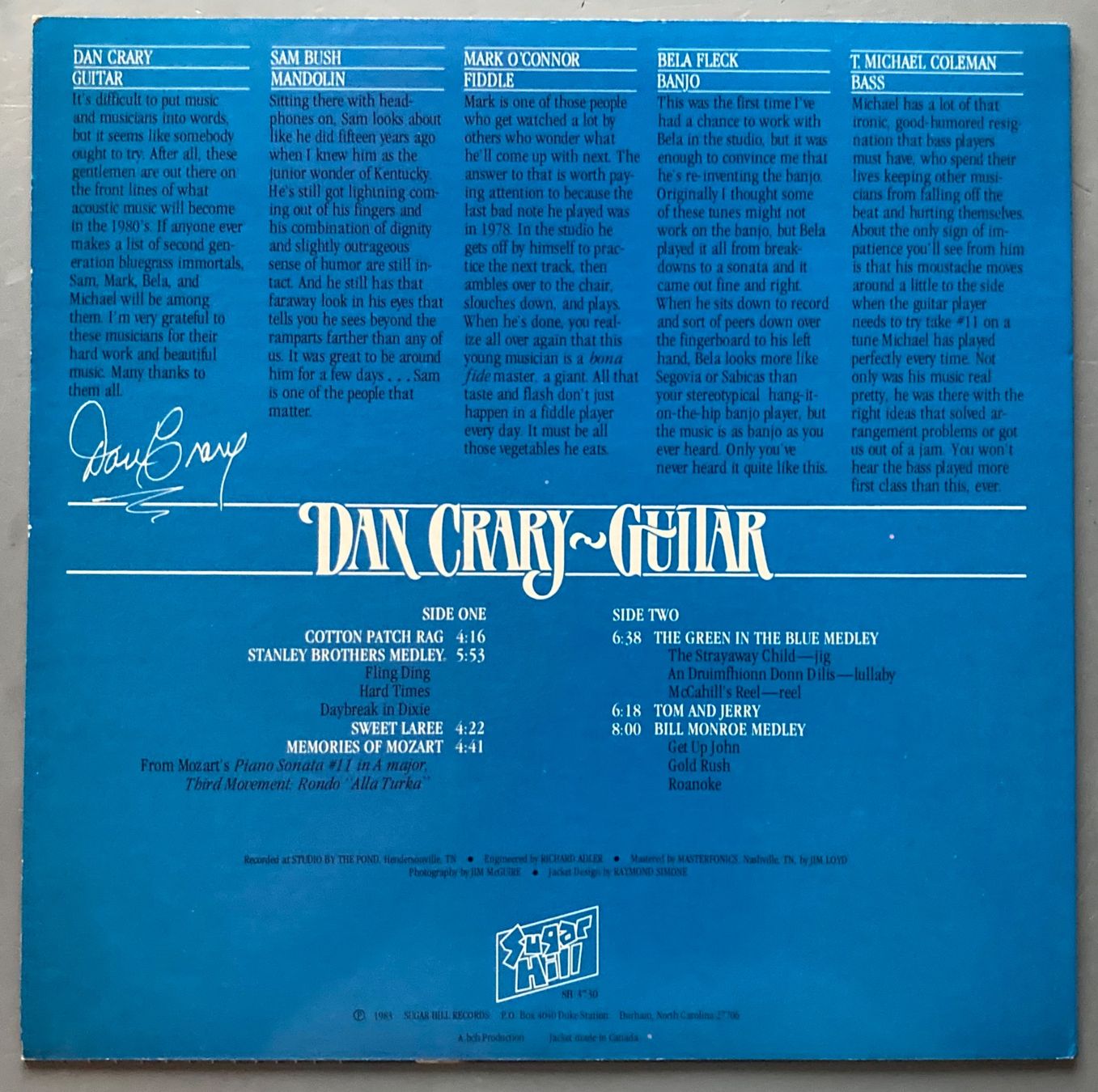 Schallplatten: DAN CRARY - GUITAR – Gebraucht aus Poliez-Pittet von Newtown-Records 1