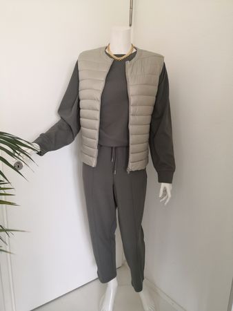 🤩MANGO NEUE KOLLEKTION DAUNEN GILET HELLGRAU