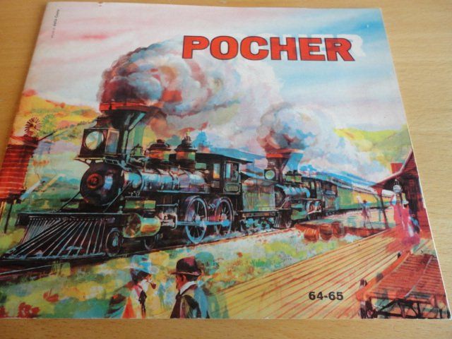Pocher Modellini di ferrovie: Pocher Katalog 1964/65 – Usato da Wittenwil venduto da trixmartin 2