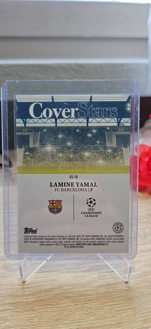 Topps Sammelbilder & Trading cards: Lamine Yamal Cover Stars CS-10 Topps Karte - Barcelona – Gebraucht aus Gelterkinden von mar_xm2m 1