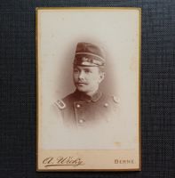 Antikes MILITÄR Foto um 1890 (A.Wicky Bern)