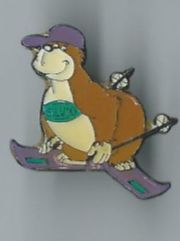 Plaquettes & Badges: Skifahrer Bär, Pin – D'occasion à Zürich par t24_de