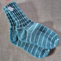 Gestrickte Socken/Wollsocken für Kinder Gr. 29/30