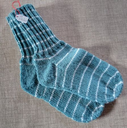 Gestrickte Socken/Wollsocken für Kinder Gr. 29/30