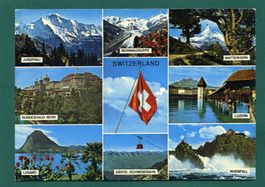 Switzerland, Mehrbilderkarte, ungelaufen, ca. 1970