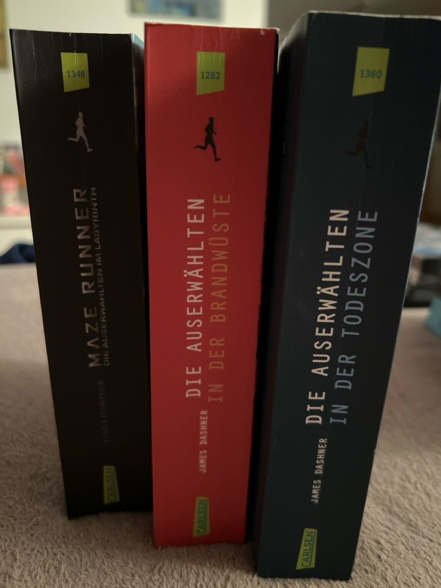 Livres: Triologie Maze Runner, James Dashner – D'occasion à Oberengstringen par Rogi9698